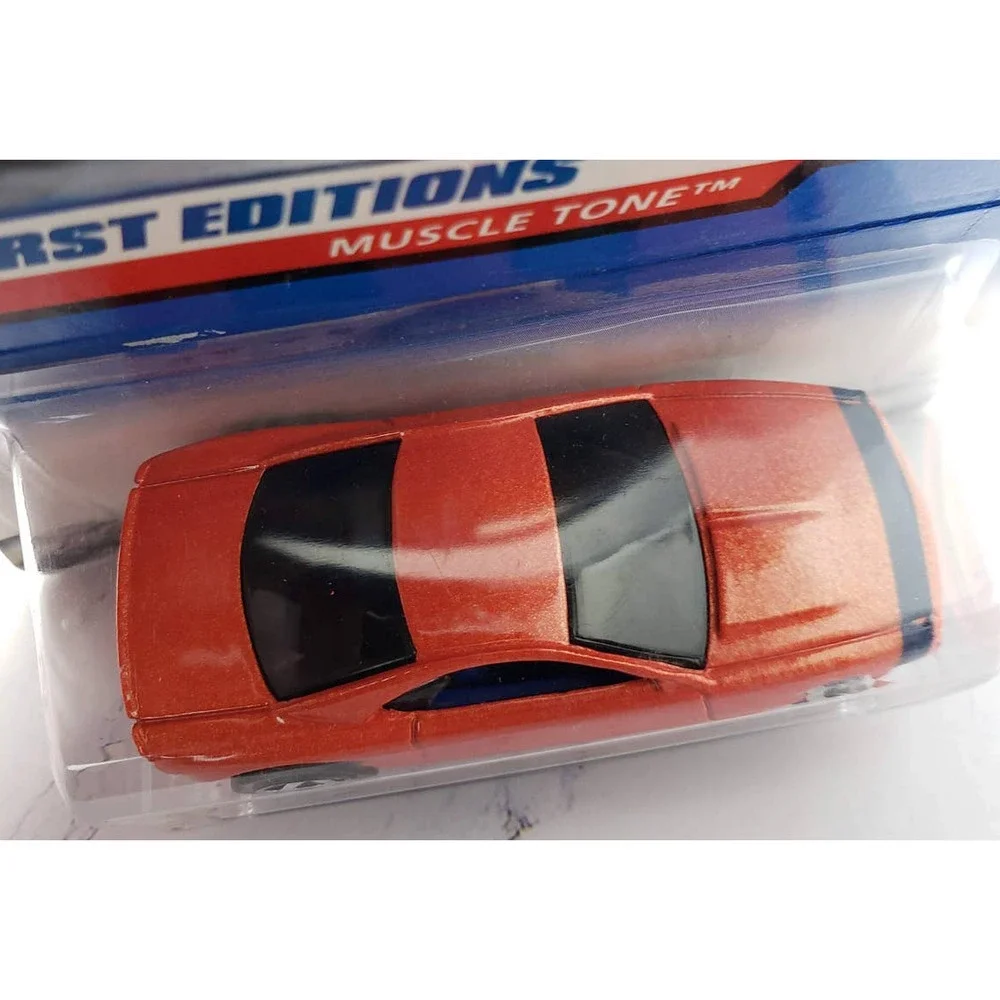 Hot Wheels 2000 First Editions Muscle Tone Orange With Chrome 5 Spoke Wheels